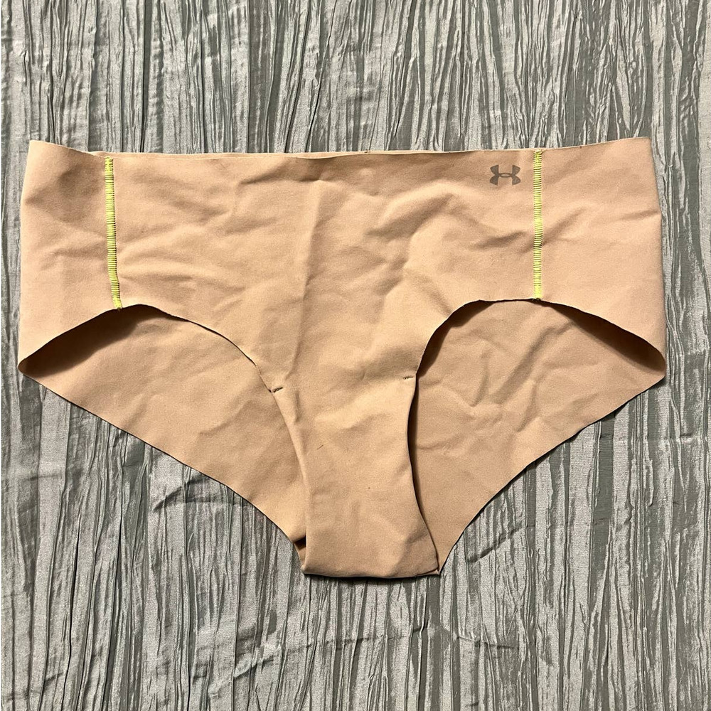 Under Armour Tan Pure Stretch One Size Fits All Seamless Panties
